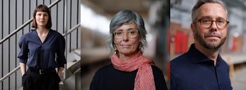 Bilder der Autorinnen Tabea Farnbacher und Annette Hagemann sowie des Autors Jan Egge Sedelies
