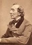 Hans Christian Andersen fotografiert von Thora Hallager (1867)