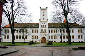 Das Schloss in Aurich; © Pixelfehler