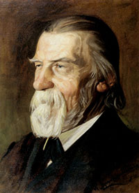 Wilhelm Raabe, Portrait von Wilhelm Immenkamp