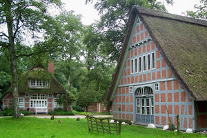 Das Haus im Schluh in Worpswede